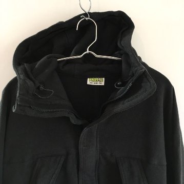 Phatee - HEMP SWEAT MT PARKA / BLACKの画像