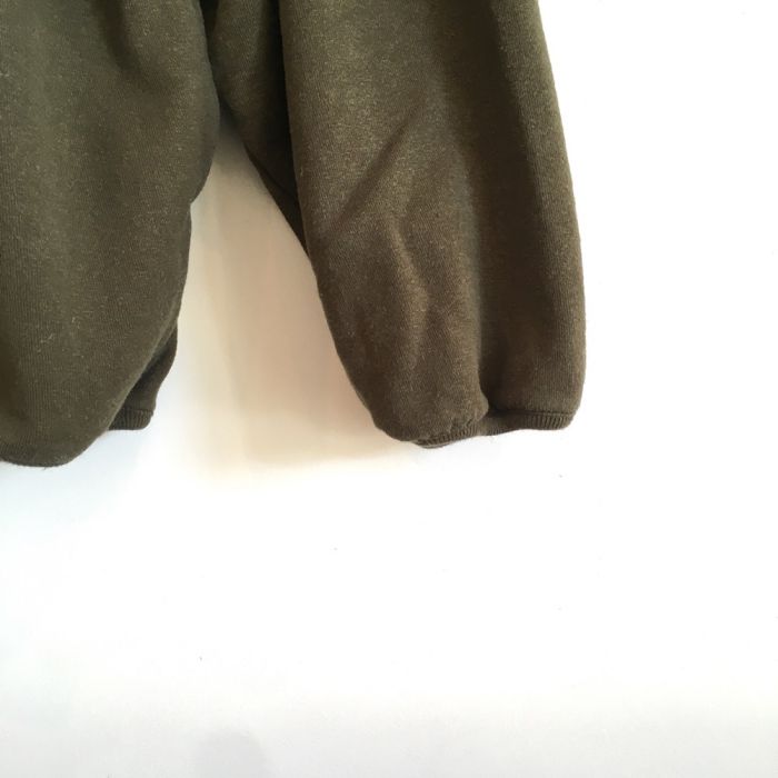 Phatee - HEMP SWEAT SNAP TEE / OLIVEの画像