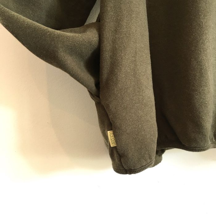 Phatee - HEMP SWEAT SNAP TEE / OLIVEの画像