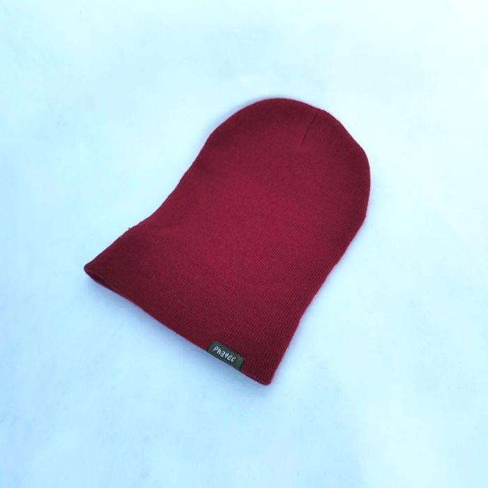  KNIT CAP / RED OUTLETの画像