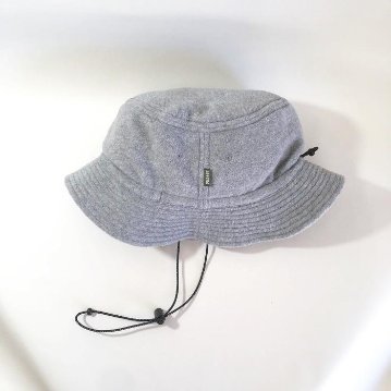Phatee - BUCKET HAT CHIN STRAP / LT GREY FLEECEの画像