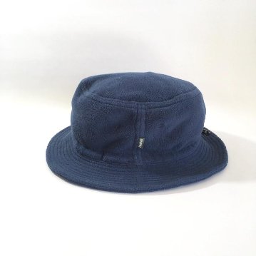 Phatee - BUCKET HAT CHIN STRAP / NAVY FLEECEの画像
