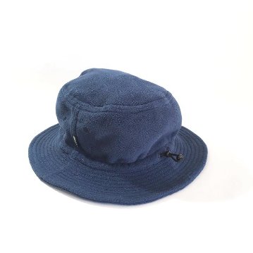 Phatee - BUCKET HAT CHIN STRAP / NAVY FLEECEの画像