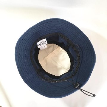 Phatee - BUCKET HAT CHIN STRAP / NAVY FLEECEの画像