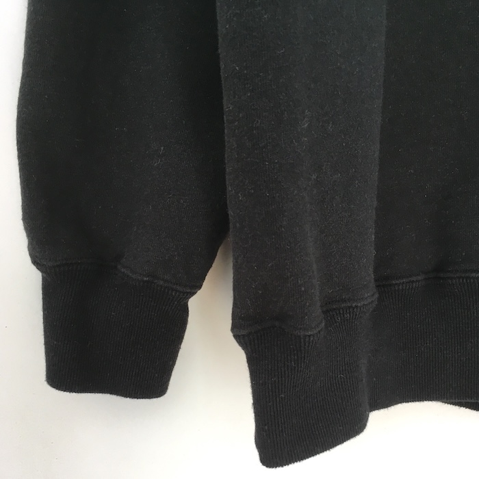 Phatee - HEMP SWEAT CREW LOGO / BLACK (shop limited)の画像