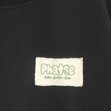Phatee - HEMP SWEAT CREW LOGO / BLACK (shop limited)の画像