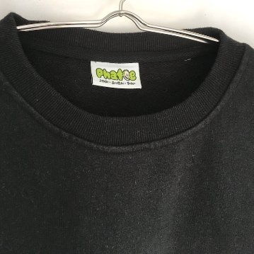 Phatee - HEMP SWEAT CREW LOGO / BLACK (shop limited)の画像