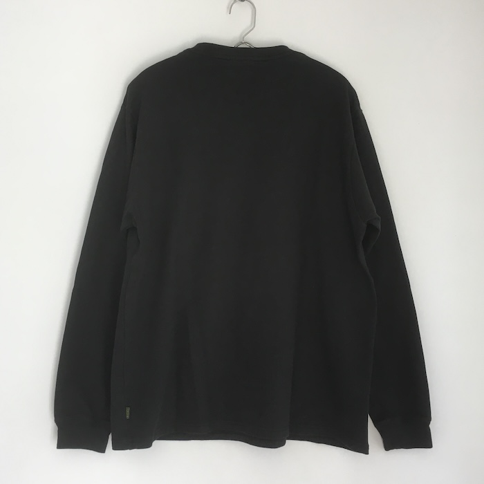 Phatee - HEMP L/S TEE HEAVY WEIGHT / BLACKの画像