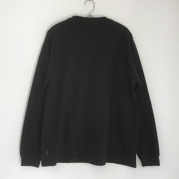 Phatee - HEMP L/S TEE HEAVY WEIGHT / BLACKの画像