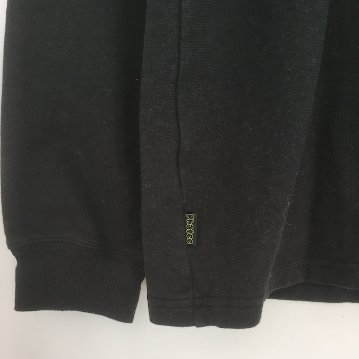 Phatee - HEMP L/S TEE HEAVY WEIGHT / BLACKの画像