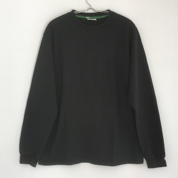 Phatee - HEMP L/S TEE HEAVY WEIGHT / BLACKの画像