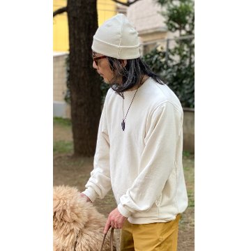 Phatee - HEMP RIB KNIT BEANIE / NAVYの画像