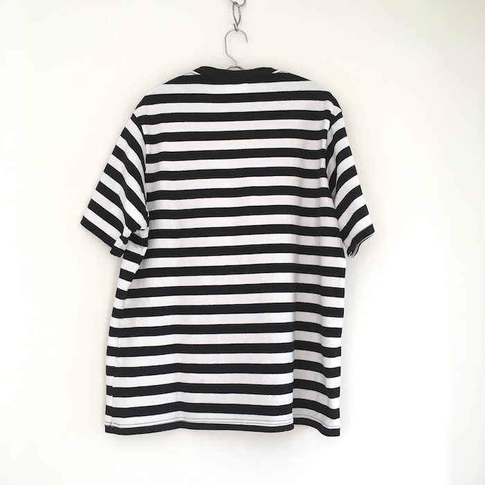 Phatee - HEMP TEE S/S POCKET UPCYCLE / BORDERの画像