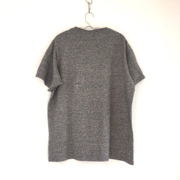 Phatee - HEMP TEE S/S POCKET UPCYCLE / HEATHER NAVYの画像