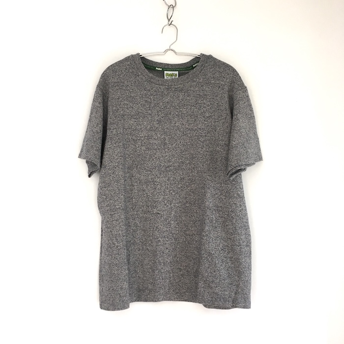 Phatee - HEMP TEE HEAVY WEIGHT UPCYCLE / HEATHER NAVYの画像