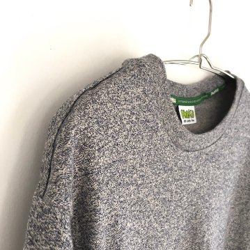 Phatee - HEMP TEE HEAVY WEIGHT UPCYCLE / HEATHER NAVYの画像
