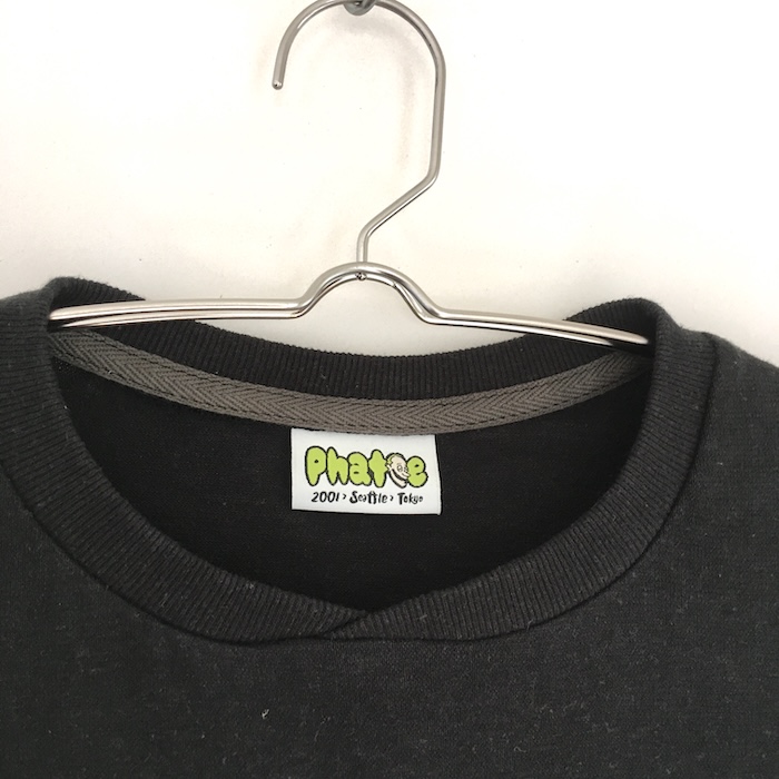 Phatee - HEMP TWINKLE HEAVY WEIGHT / BLACK/CHACOALの画像