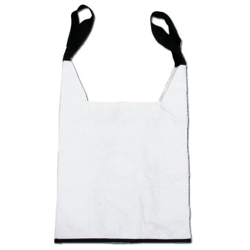 Phatee - ANTI PLASTIC CONVENIENCE BAG 12inch / WHITE x BLACKの画像