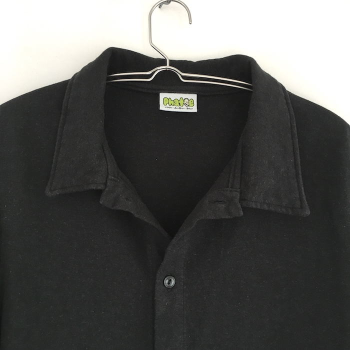 Phatee - HEMP S/S SHIRTS / BLACKの画像