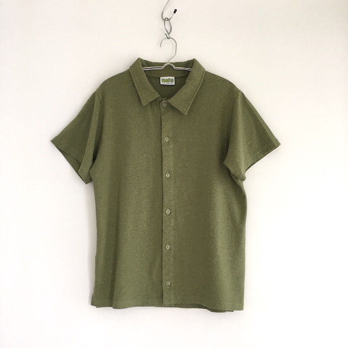 Phatee - HEMP S/S SHIRTS　(MACCHA)+RIB TANK (KINARI) SET の画像
