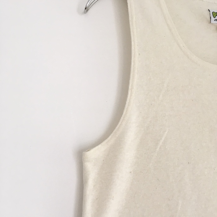 Phatee - HEMP RIB TANK TOP / KINARIの画像