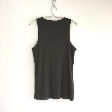 Phatee - HEMP RIB TANK TOP / CHACOAL GREYの画像