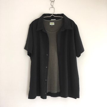 Phatee - HEMP RIB TANK TOP / CHACOAL GREYの画像