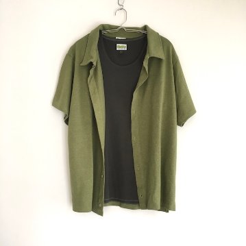 Phatee - HEMP RIB TANK TOP / CHACOAL GREYの画像
