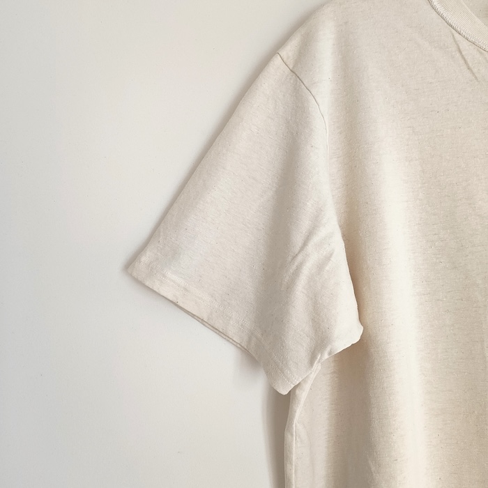 Phatee - HEMP HENLEY NECK S/S / KINARIの画像