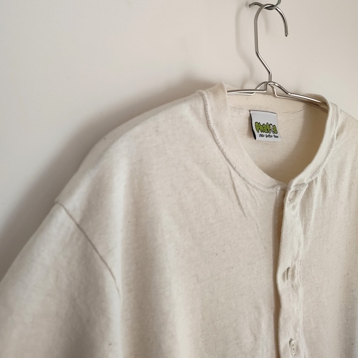 Phatee - HEMP HENLEY NECK S/S / KINARIの画像