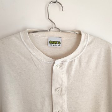 Phatee - HEMP HENLEY NECK S/S / KINARIの画像