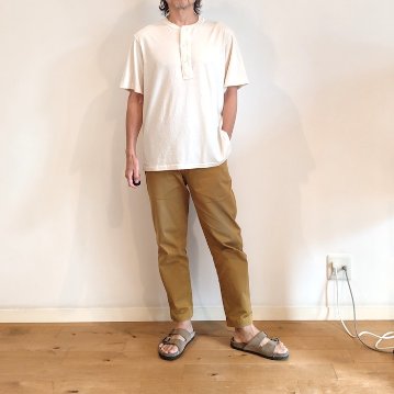 Phatee - HEMP HENLEY NECK S/S / KINARIの画像