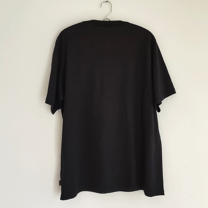 Phatee - HEMP HENLEY NECK S/S / BLACKの画像