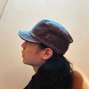 Phatee - HALF CAP HEMP CANVAS / GREY CANVASの画像