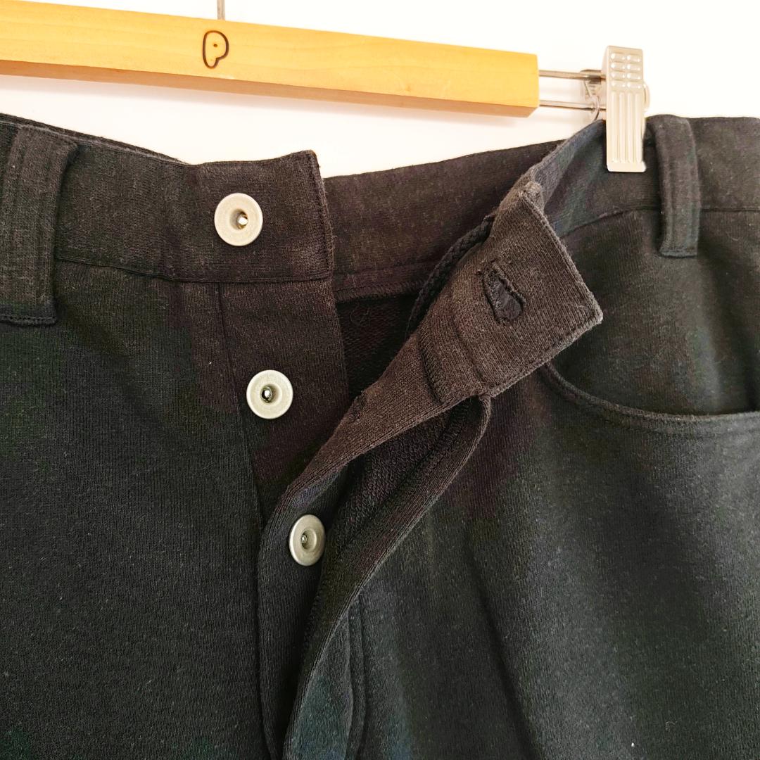 Phatee - SPECIALS- HEMP SWEAT 5POCKET SHORTS /BLACK(SAMPLE)の画像