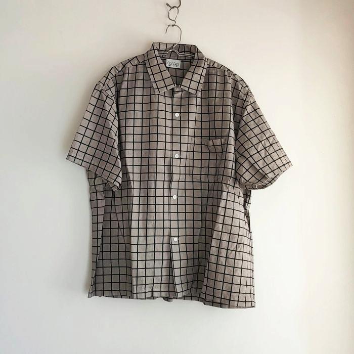 Phatee SPECIALS - S/S SHIRTS CHECK/ GREY*NAVY CHECKの画像