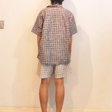 Phatee SPECIALS - S/S SHIRTS CHECK/ GREY*NAVY CHECKの画像