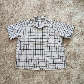 Phatee SPECIALS - S/S SHIRTS CHECK/ GREY*NAVY CHECKの画像