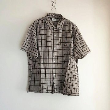 Phatee SPECIALS - S/S SHIRTS CHECK/ GREY*NAVY CHECKの画像