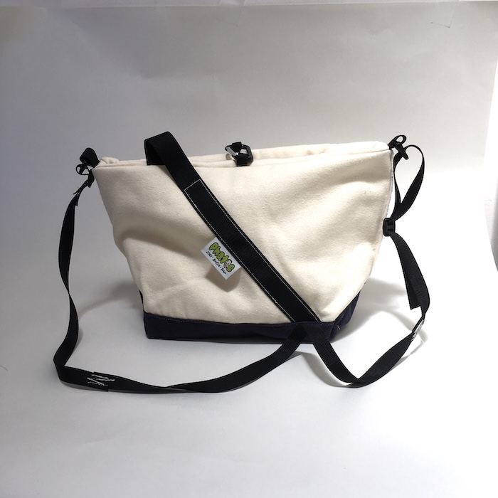 sanpo shoulder bag / KINARI*NAVYの画像