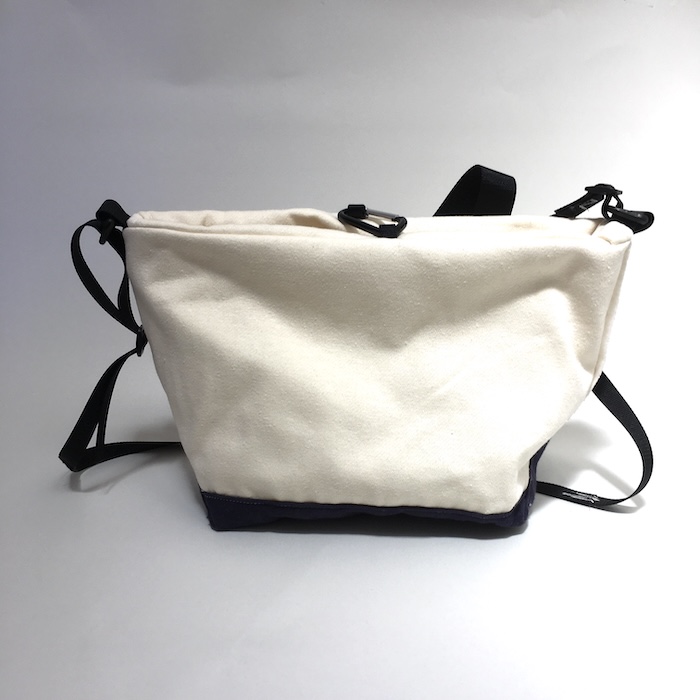 sanpo shoulder bag / KINARI*NAVYの画像