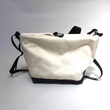 sanpo shoulder bag / KINARI*NAVYの画像