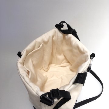 sanpo shoulder bag / KINARI*NAVYの画像