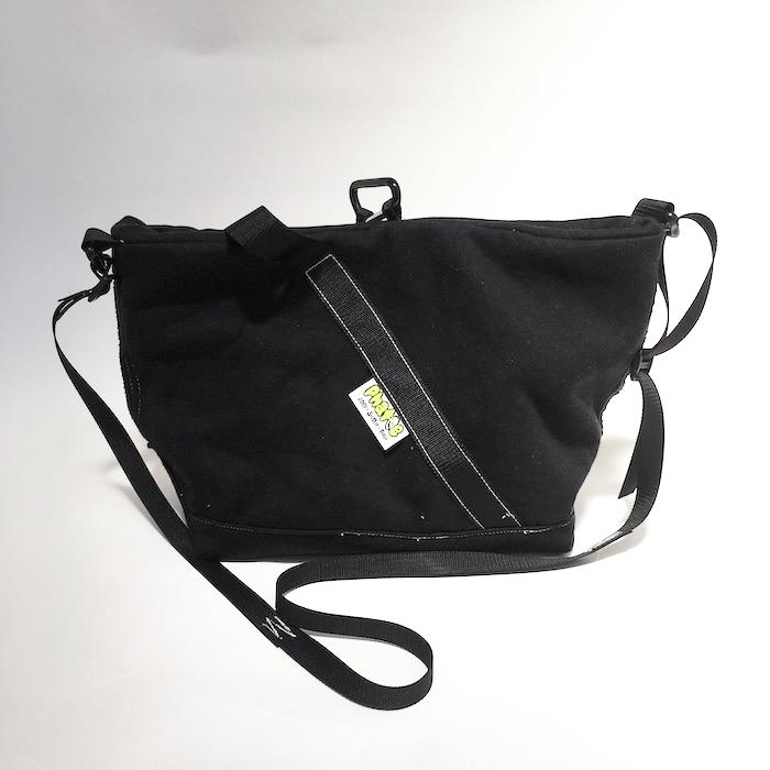 sanpo shoulder bag / ALL BLACKの画像