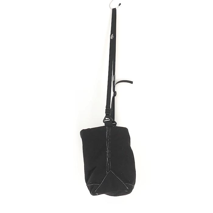sanpo shoulder bag / ALL BLACKの画像