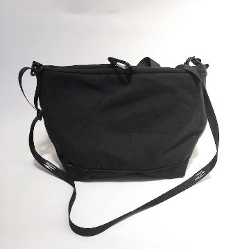 sanpo shoulder bag / ALL BLACKの画像