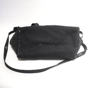 sanpo shoulder bag / ALL BLACKの画像