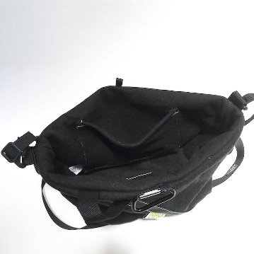 sanpo shoulder bag / ALL BLACKの画像