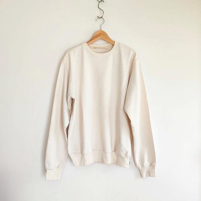 Phatee SPECIALS - HEMP SWEAT CREW -kinariの画像