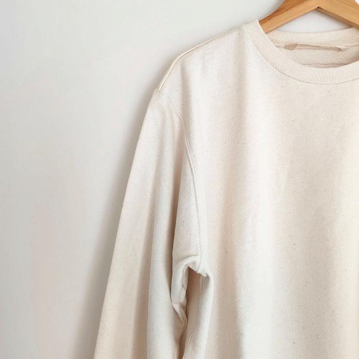 Phatee SPECIALS - HEMP SWEAT CREW -kinariの画像